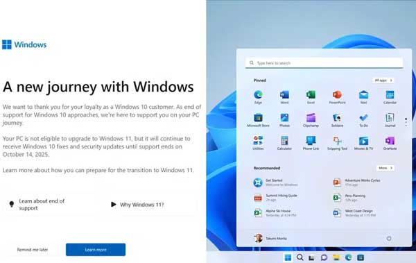 disable A new journey with Windows