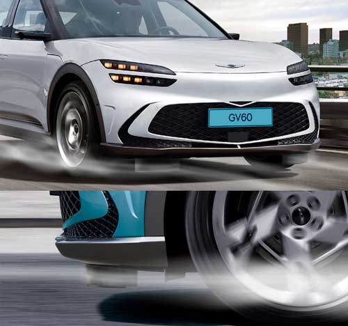 Hyundai Active Air Skirts Electric Car