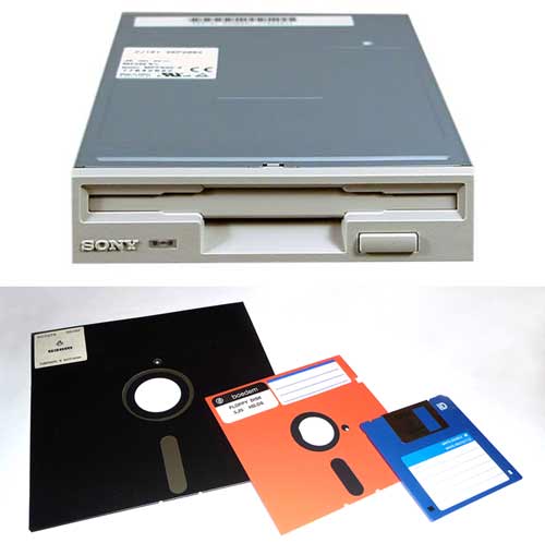 Ukuran disket di era PC dan Apple PC