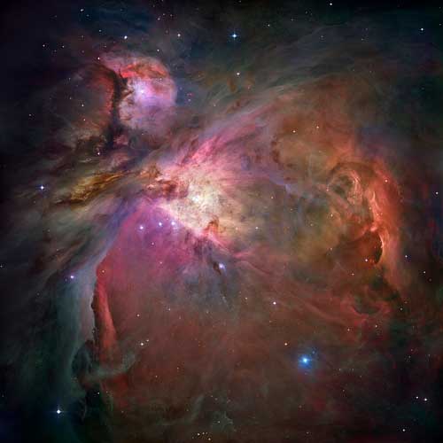 Bintang d203-506 di nebula Orion