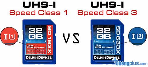 Perbendaan sdcard UHS-1 Class 3 vs Class 1